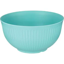 Destination Holiday Ribbed Melamine Serving Bowl - Teal