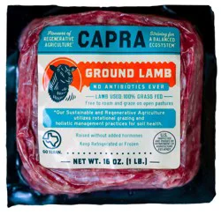 Capra Grass Fed Ground Lamb