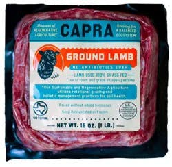 Capra Grass Fed Ground Lamb