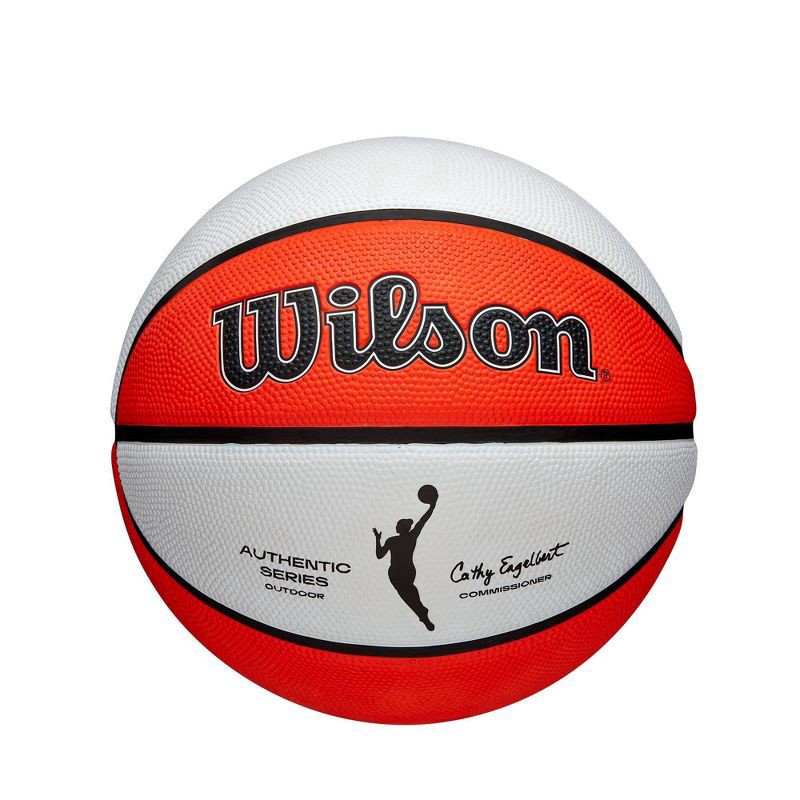 slide 1 of 6, Wilson WNBA Authentic Size 6 Outdoor Basketball, Size 6