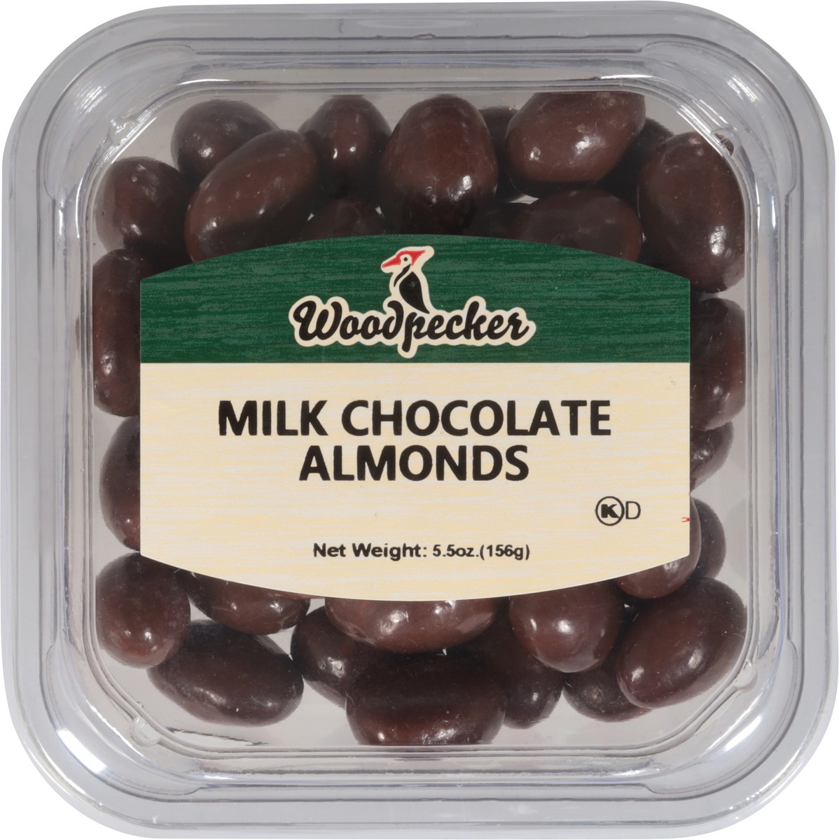 slide 7 of 14, Woodpecker Milk Chocolate Almonds 5.5 oz, 5.5 oz
