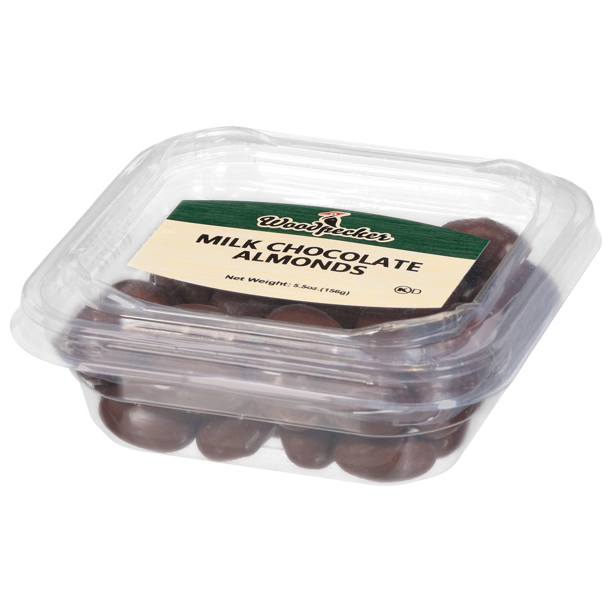 slide 11 of 14, Woodpecker Milk Chocolate Almonds 5.5 oz, 5.5 oz