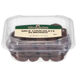 Woodpecker Milk Chocolate Almonds - 5.5 oz