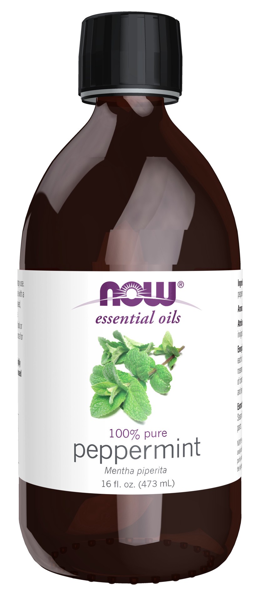 slide 1 of 3, NOW Peppermint Oil - 16 fl. oz., 16 fl oz