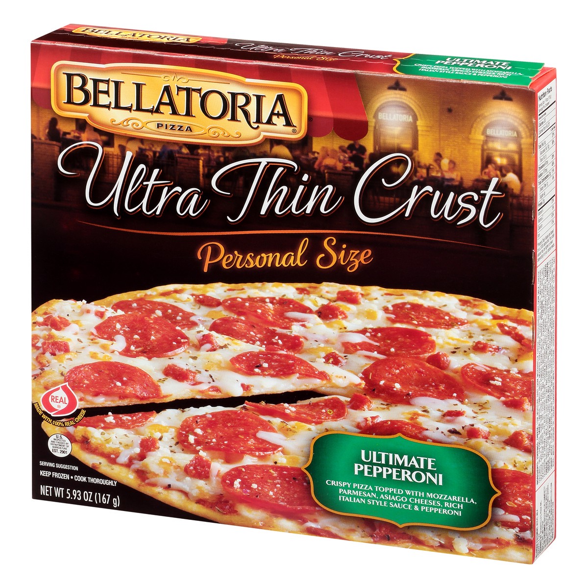 slide 2 of 13, Bellatoria Pizza Personal Pepperoni, 5.93 oz