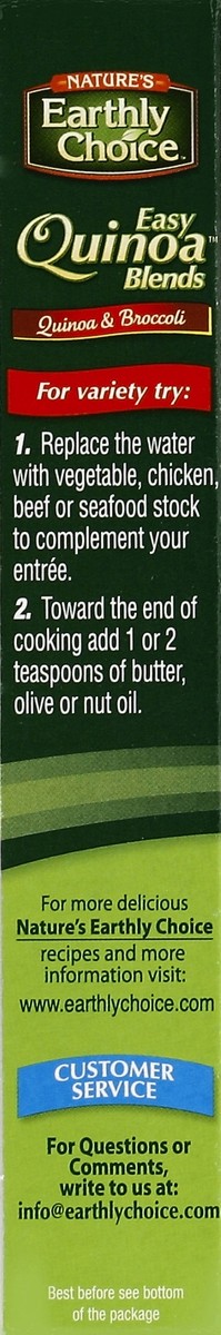 slide 3 of 4, Nature's Earthly Choice Easy Quinoa Blends Thai Broccoli with Edamame, 4.8 oz