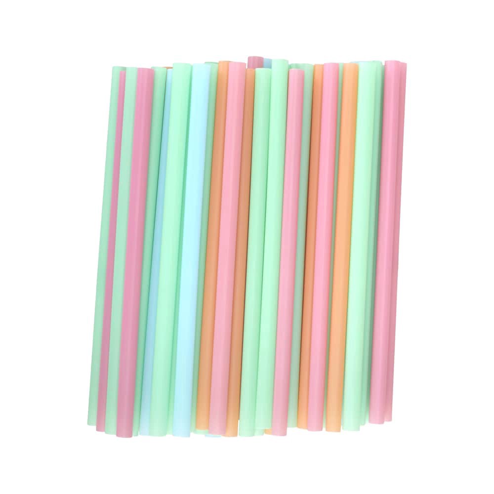 slide 2 of 3, Everyday Living Milkshake Straws, 50 ct