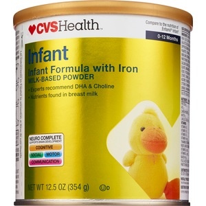 slide 1 of 1, CVS Health Infant Formula With Iron, 12.5 oz