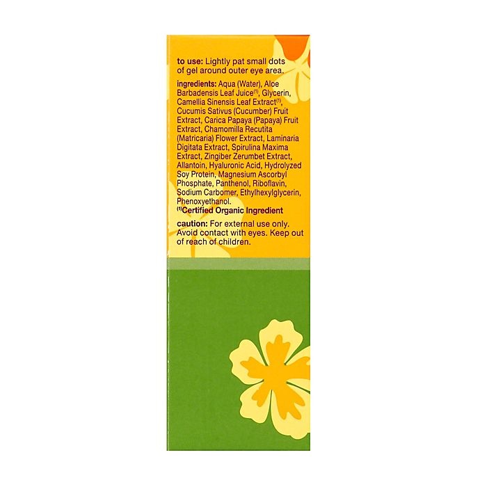 slide 2 of 3, Alba Botanica Hawaiian Eye Gel, Green Tea, 1 oz