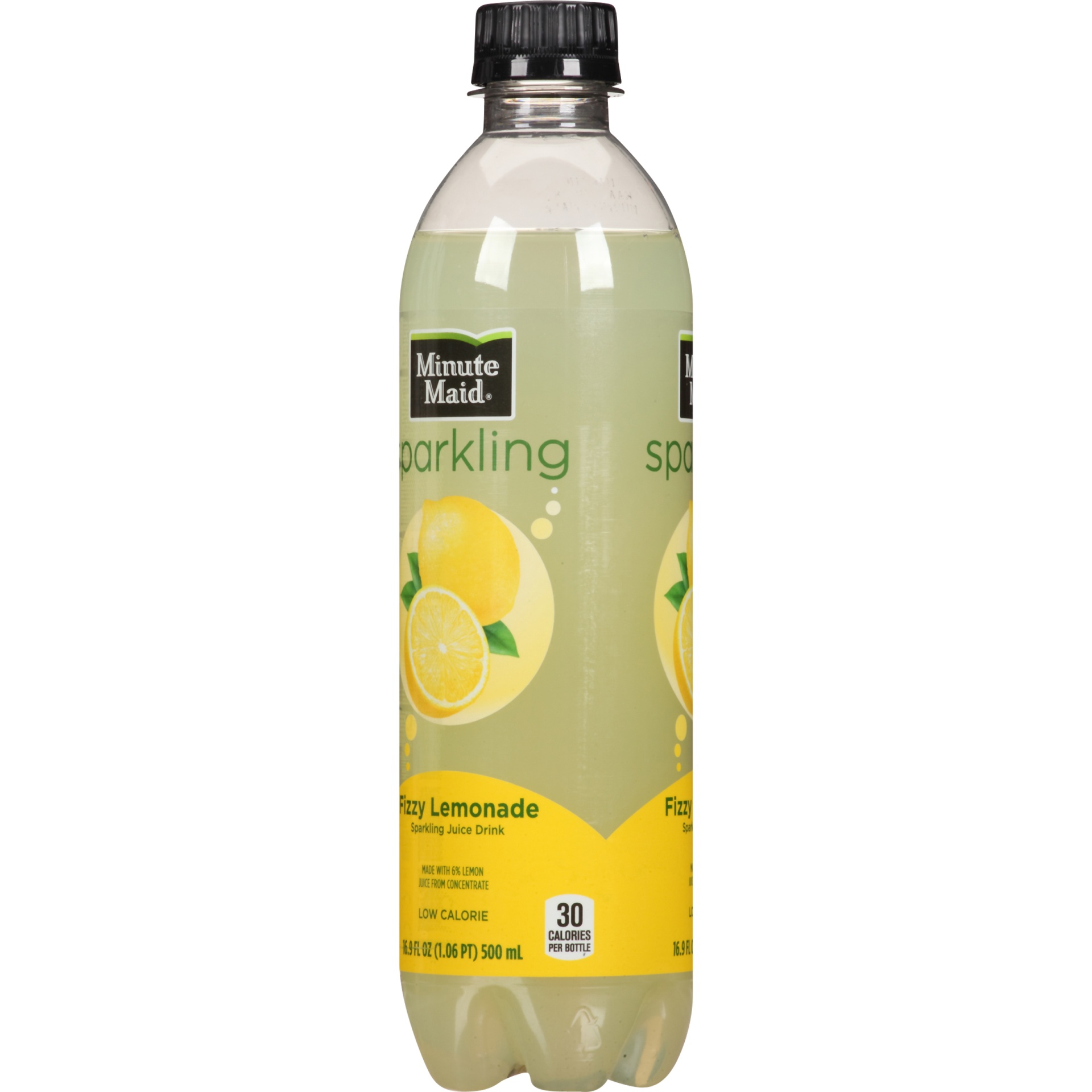 slide 3 of 7, Minute Maid Sparkling Fizzy Lemonade, 16.9 fl oz