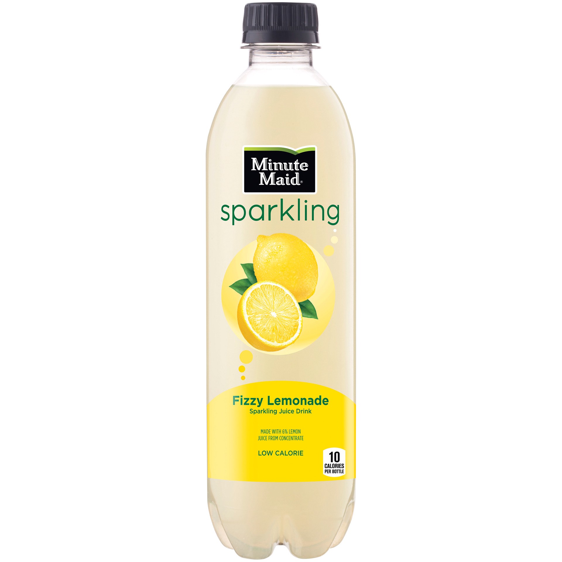 slide 4 of 4, Minute Maid Sparkling Fizzy Lemonade, Sparkling Juice Drink, 16.9 fl oz, 16.9 fl oz