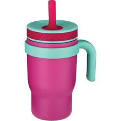 Destination Holiday Kids Tumbler - Pink & Teal