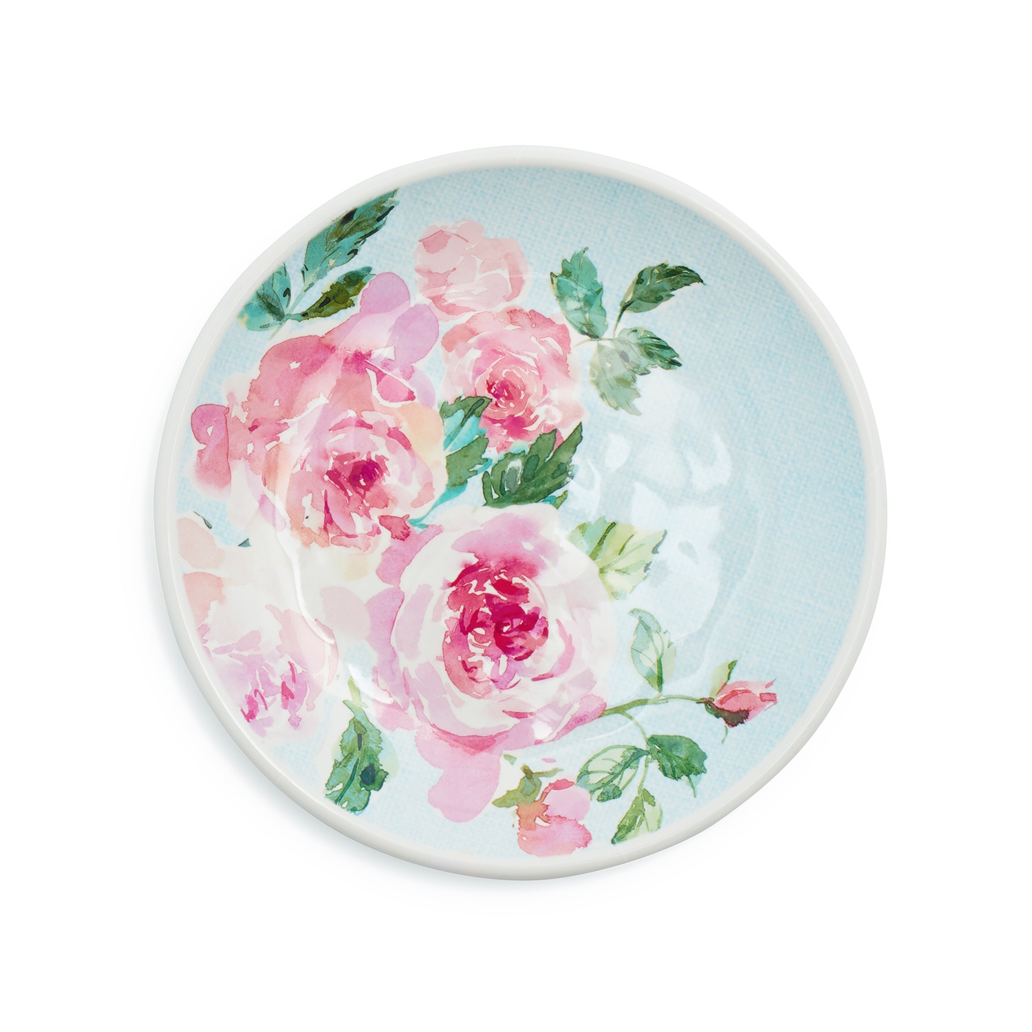 slide 1 of 1, Sur La Table Rose Nuage Melamine Salad Plate, 9 in