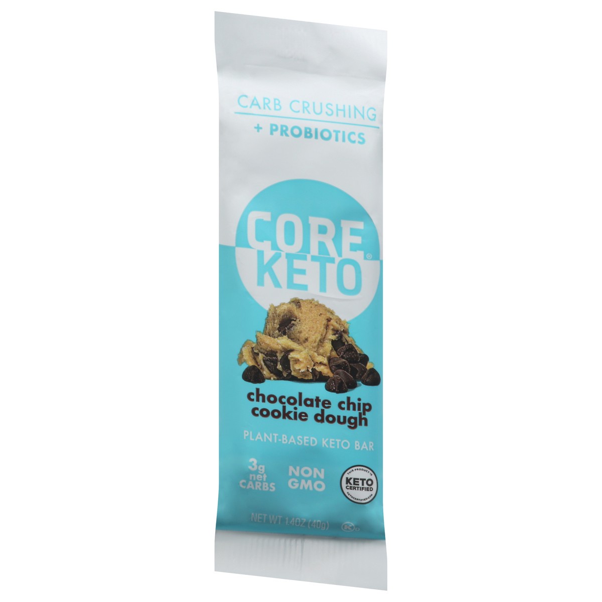 slide 4 of 9, Core Chocolate Chip Cookie Dough Keto Bar 1.4 oz, per lb