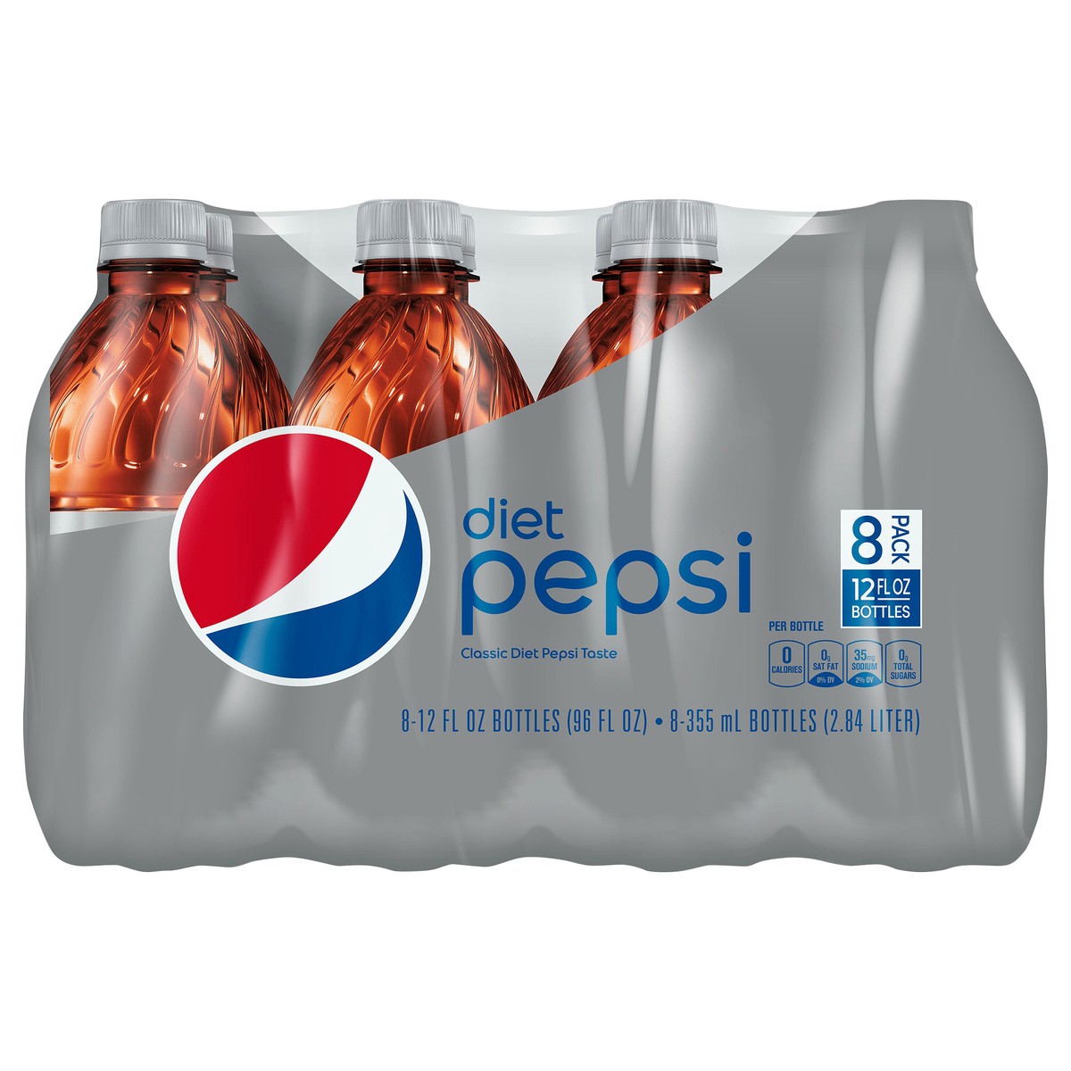 slide 1 of 5, Diet Pepsi Cola, 12 fl oz
