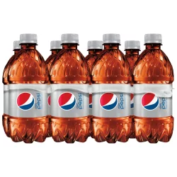 Diet Pepsi Cola Soda Bottles