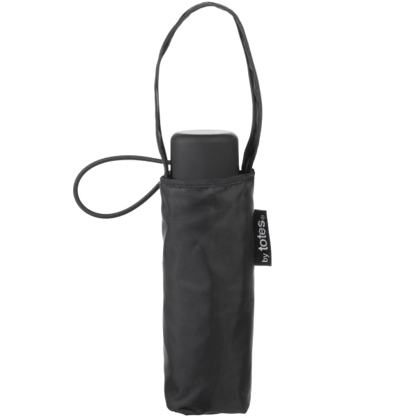 slide 1 of 1, totes Purse Umbrella, Small, Black, 1 ct