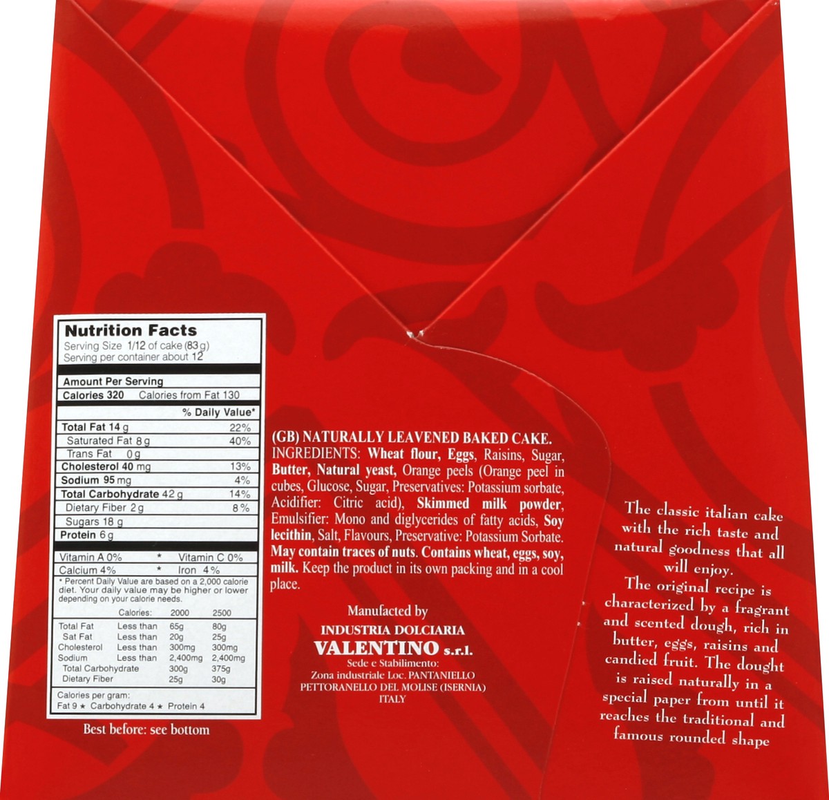 slide 3 of 4, Valentino Cake 35.2 oz, 35.2 oz