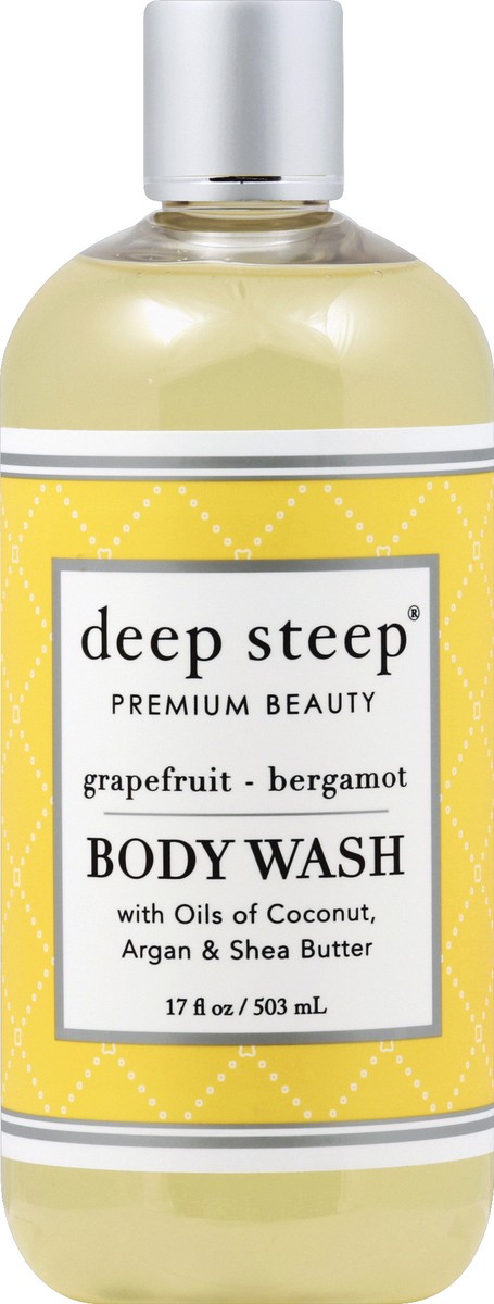 slide 1 of 3, Deep Steep Body Wash 17 oz, 17 oz