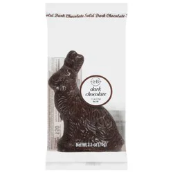 Lunds & Byerlys Solid Dark Chocolate Rabbit 2.5 oz