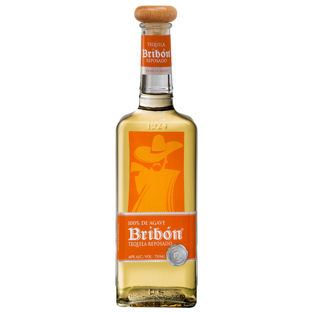 slide 3 of 7, Bribon Tequila Reposado, 750 ml