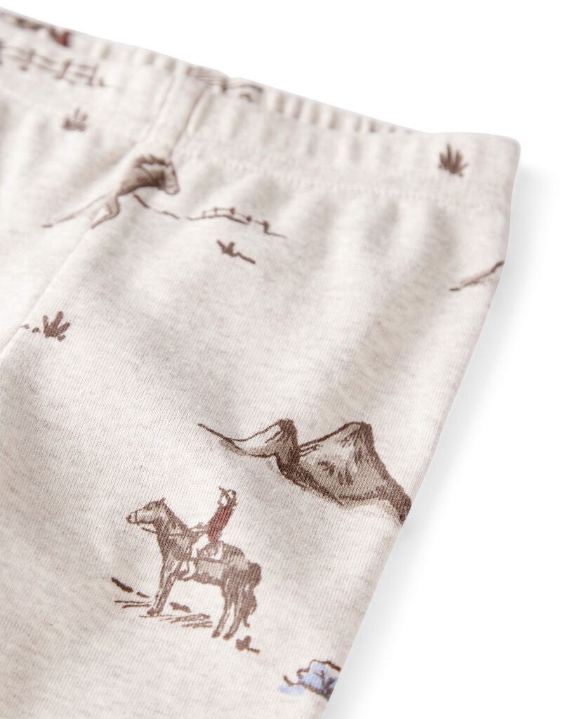 slide 3 of 3, Littleplanet Baby Organic Cotton Pajamas in Western Rodeo Print Western Rodeo 12M, 1 ct
