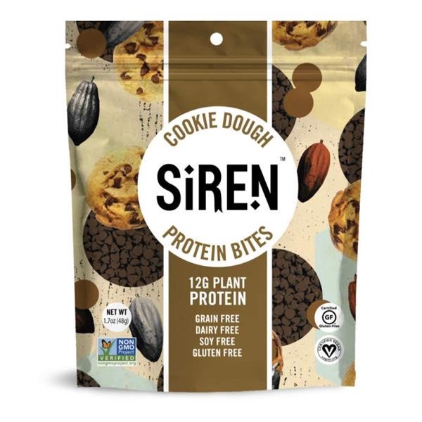 slide 1 of 1, Siren Protein Bites Cookie Dough, 48 gram