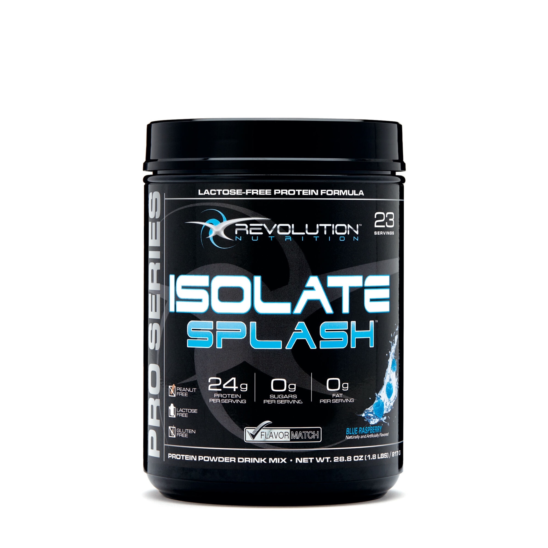 Revolution Nutrition Whey Isolate Splash - Blue Raspberry 2 lb | Shipt