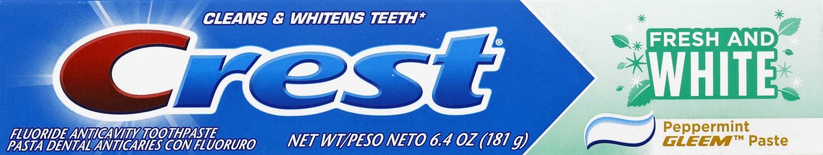 slide 1 of 8, Crest Toothpaste 6.4 oz, 6.4 oz