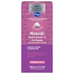 Kroger Women's Hair Regrow 120 Foam Treatment