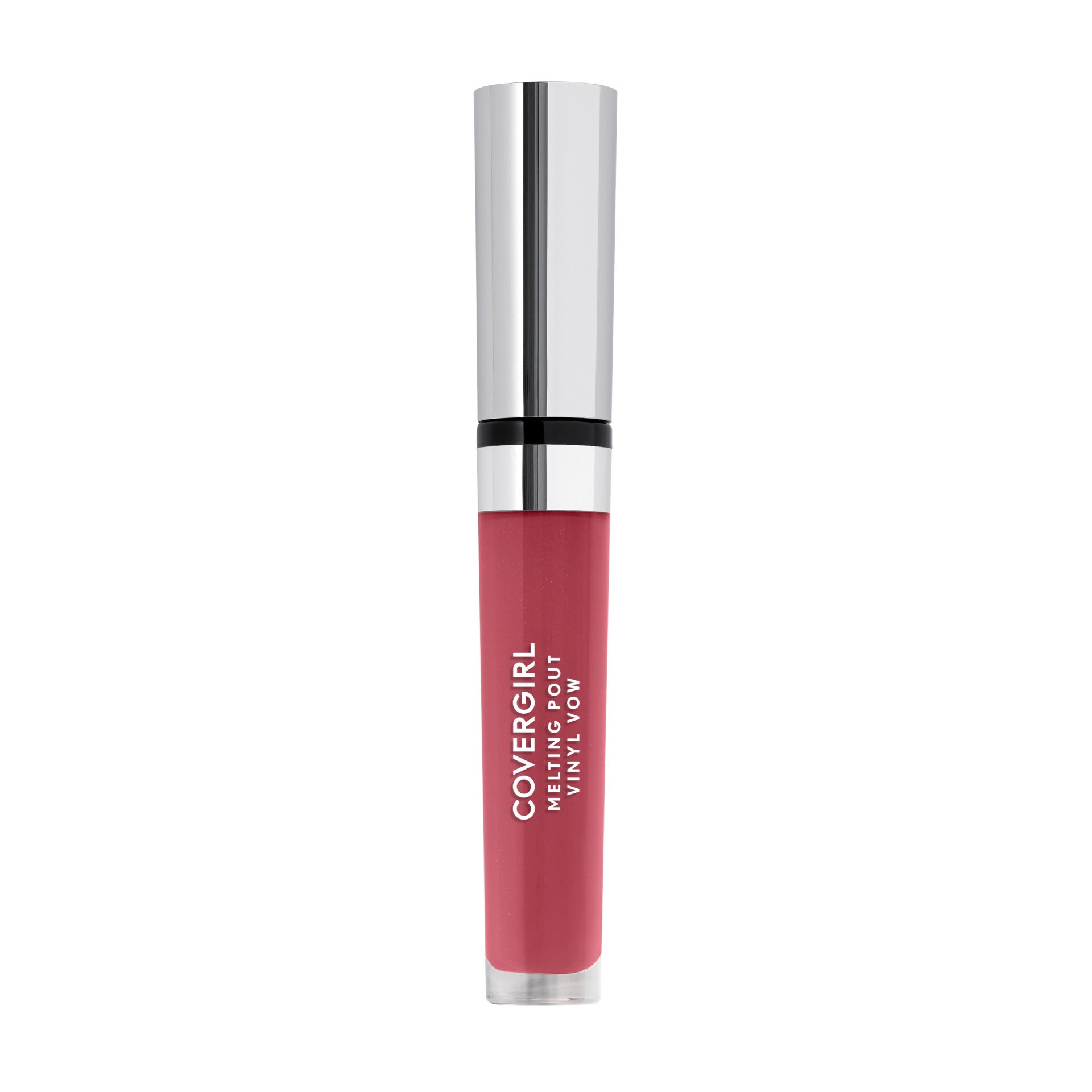 slide 1 of 3, Covergirl Melting Pout Vinyl Vow Lipgloss, Caught Up, 0.11 oz