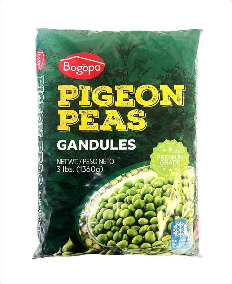 slide 1 of 1, Bogopa Gandules Verdes Frozen, 48 oz