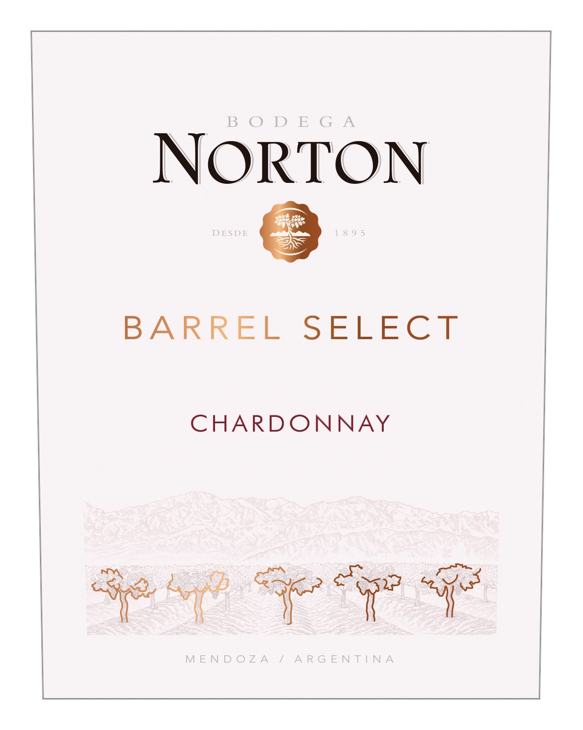 slide 3 of 5, Norton Chardonnay Select 2022 (750x12), 750 ml