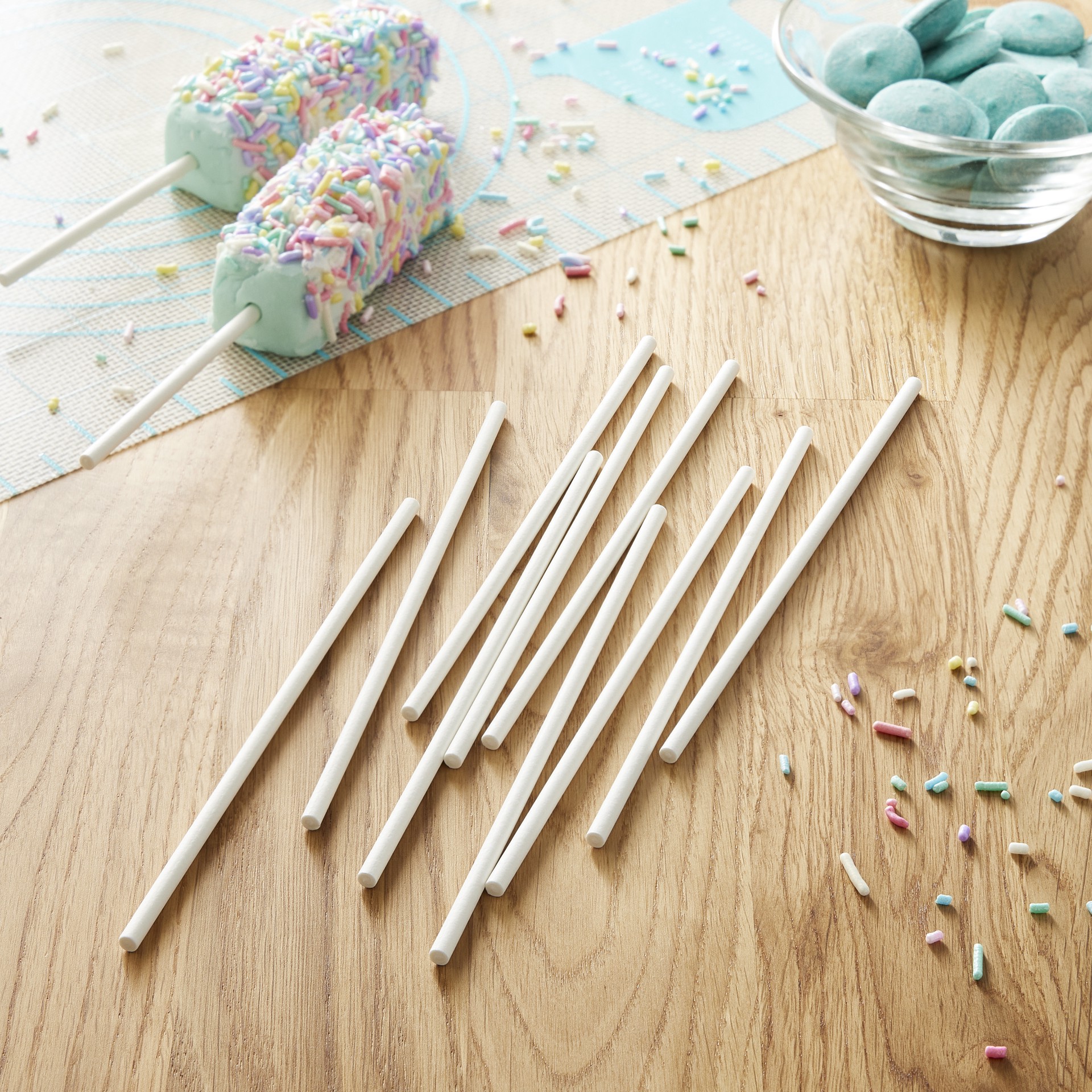 slide 3 of 4, 6" Lollipop Sticks By Celebrate It, 6 in