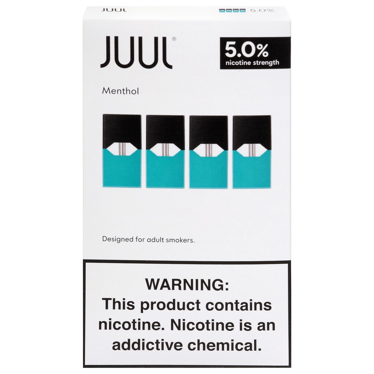 slide 2 of 4, Juul Menthol Pods 4 Each, 4 ct