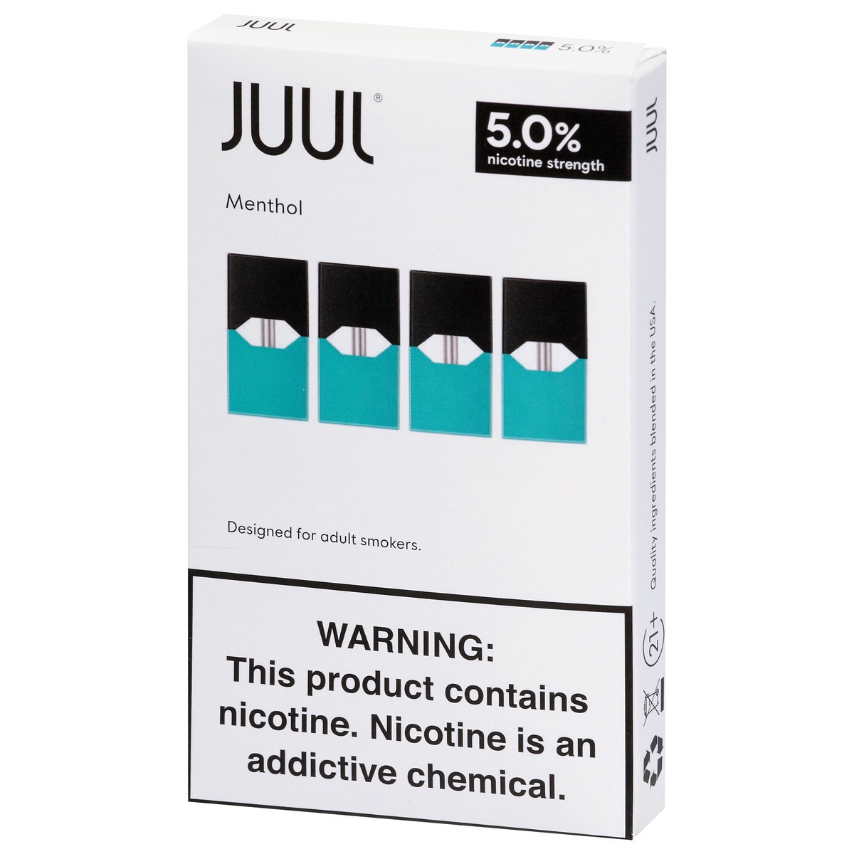 slide 3 of 4, Juul Menthol Pods 4 Each, 4 ct