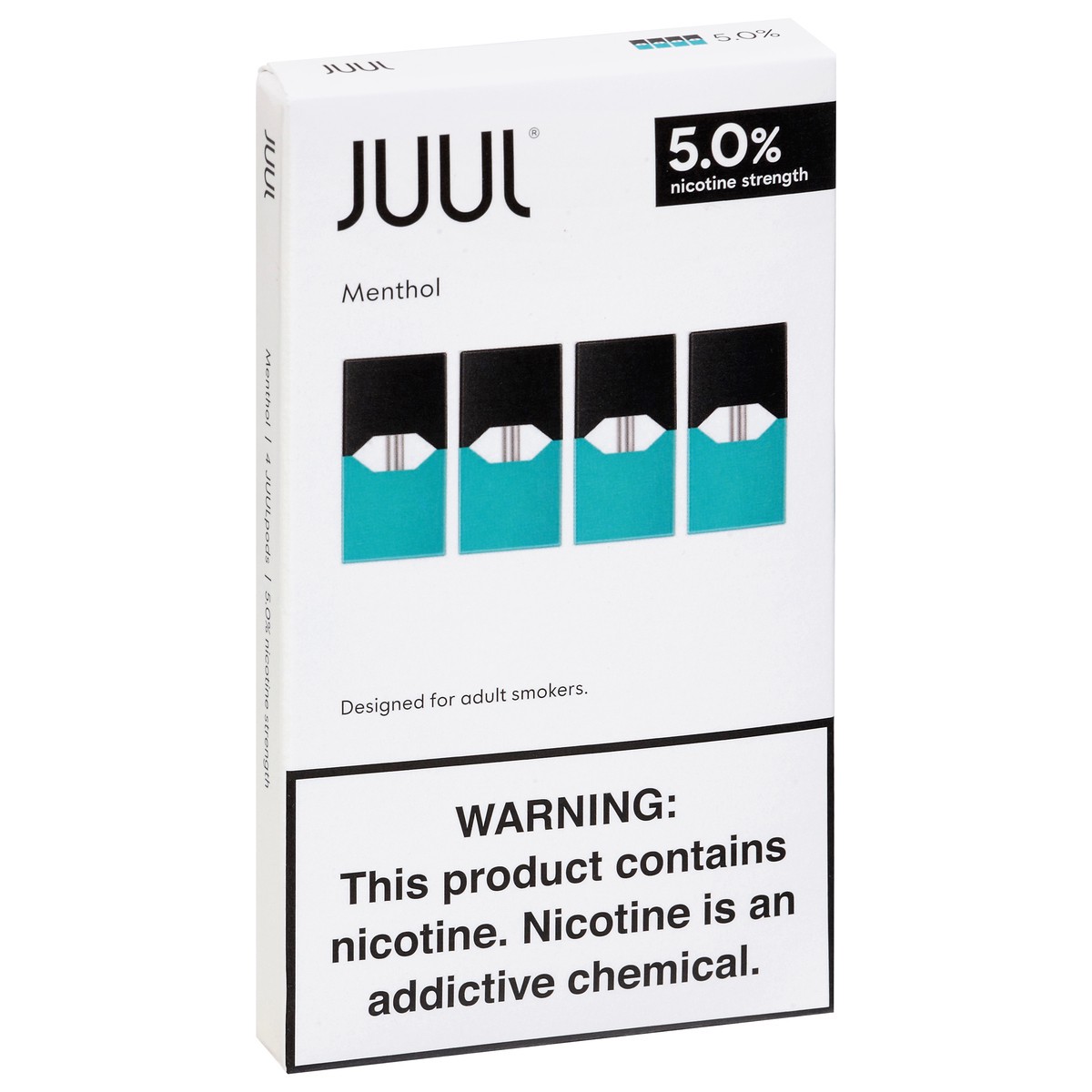 slide 4 of 4, Juul Menthol Pods 4 Each, 4 ct