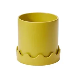 Accent Decor Citron Green Ceramic Pissaro Pot