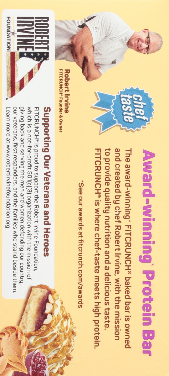 slide 4 of 13, Robert Irvine Baked Peanut Butter and Jelly High Protein Bar 9 - 1.62 oz Bars, 9 ct