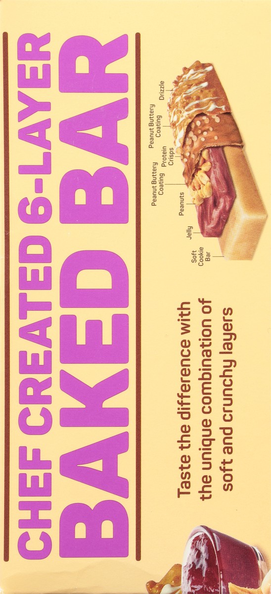 slide 9 of 13, Robert Irvine Baked Peanut Butter and Jelly High Protein Bar 9 - 1.62 oz Bars, 9 ct