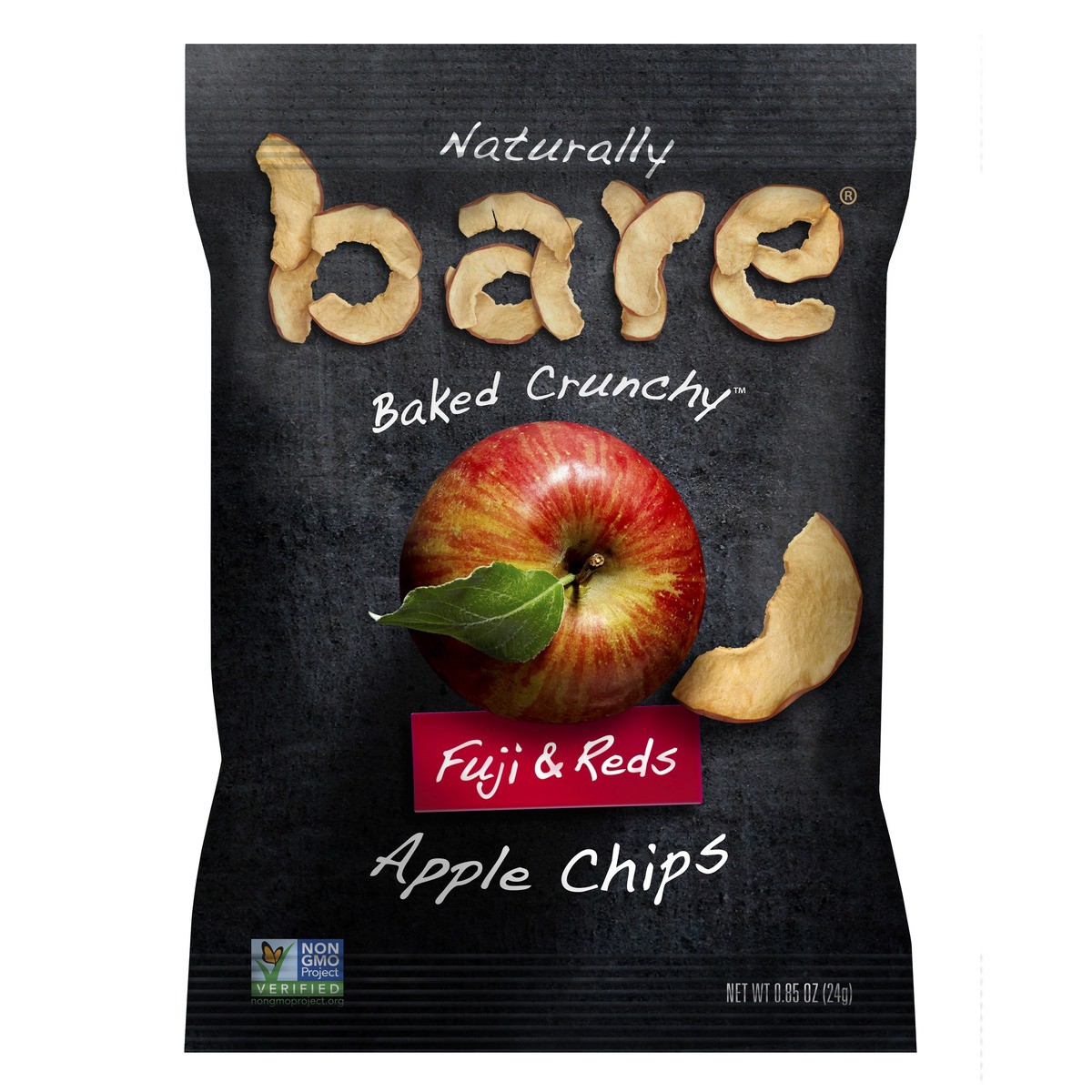 slide 4 of 4, Bare Apple Chips, 0.85 oz