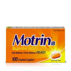 Motrin IB Pain Reliever And Fever Reducer Caplets
