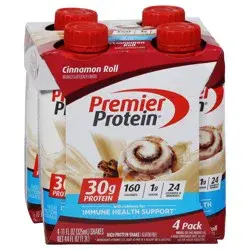 Premier Protein Nutritional Shake - Cinnamon Roll - 11 fl oz/4pk