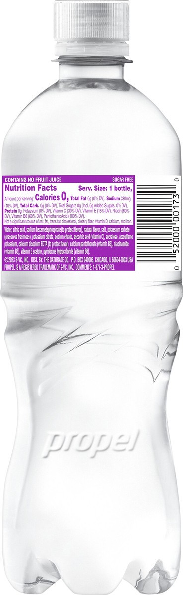 slide 5 of 6, Propel Electrolyte Water Beverage - 16.9 fl oz, 16.9 fl oz