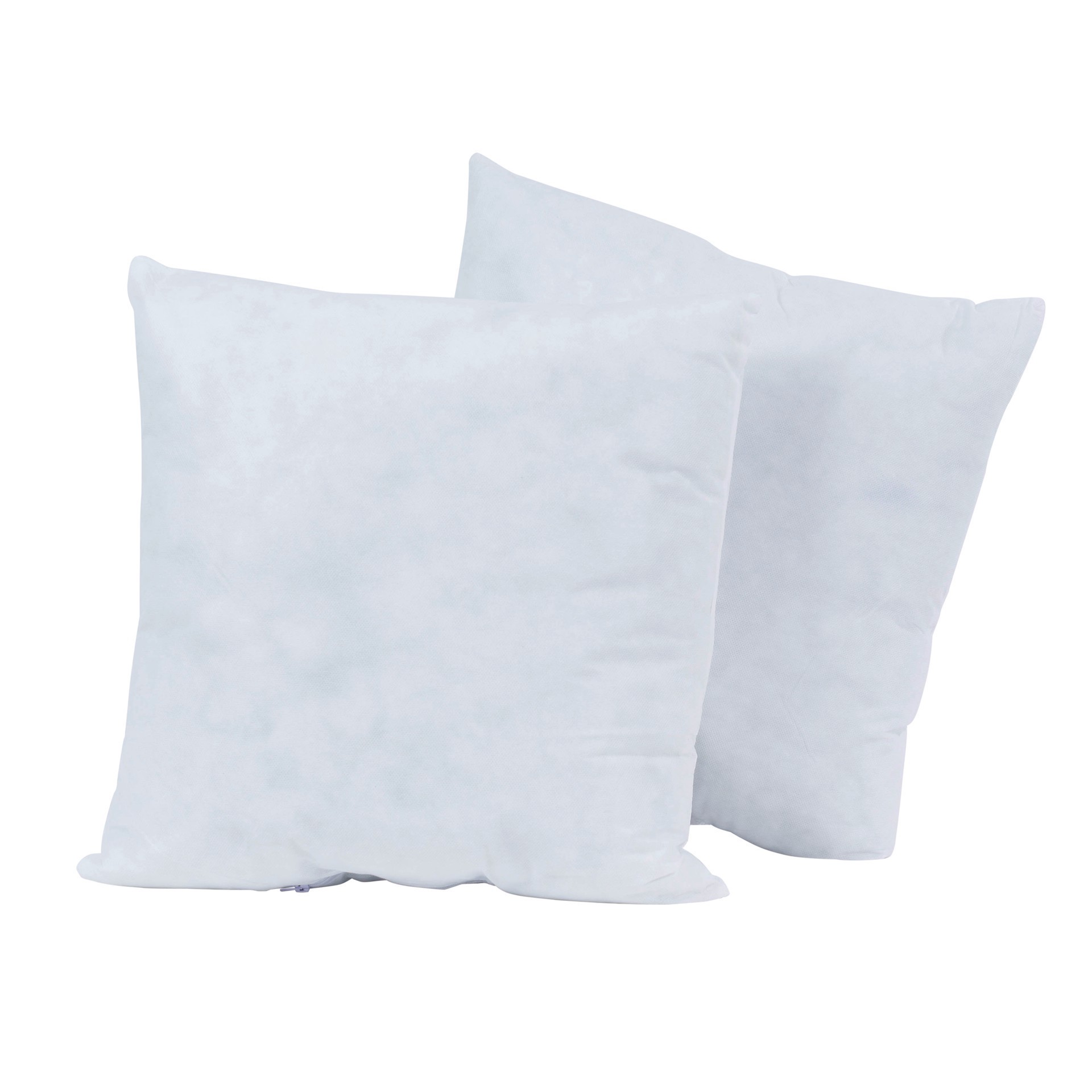slide 3 of 5, Fairfield Poly-Fil Basic 2ct. Pillow Insert, 18" X 18", 2 ct
