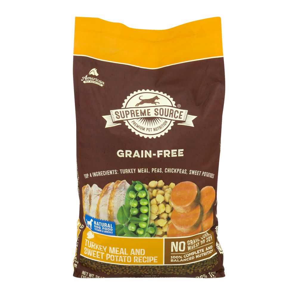 Supreme Source Grain-Free Turkey Meal and Sweet Potato Recipe Dog Food