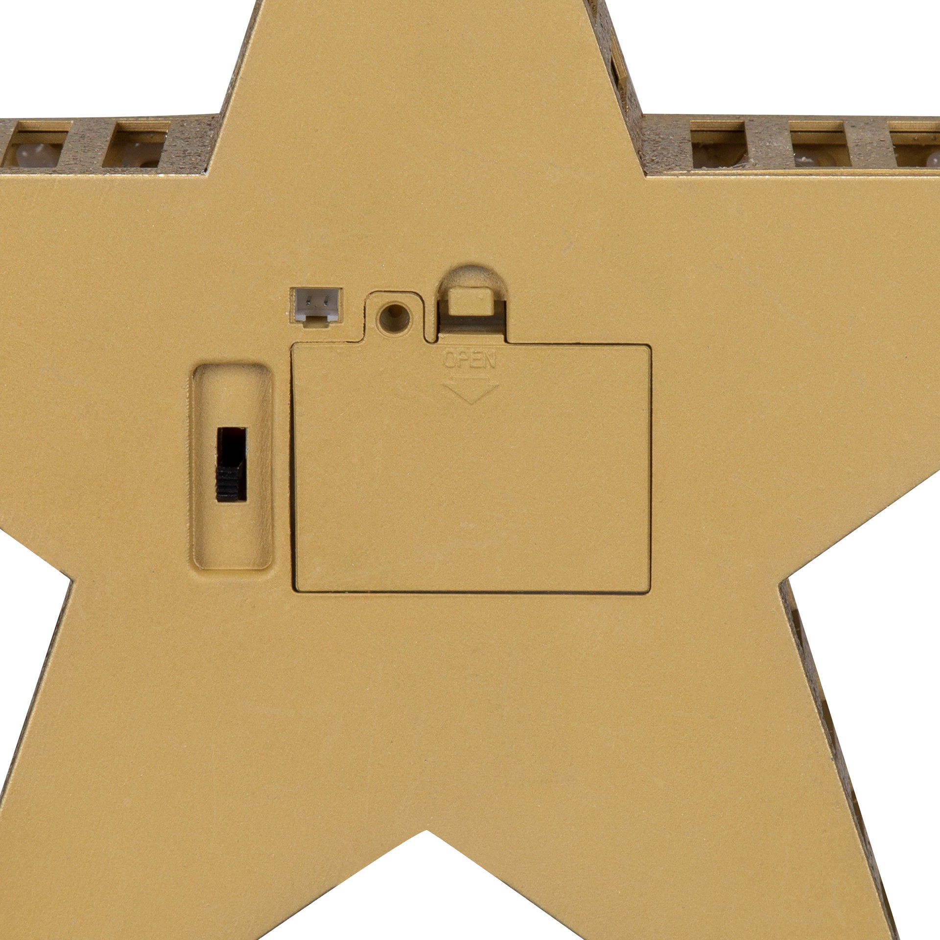 slide 3 of 3, 9" Radiant Beams Gold Hanging Star By Ashland, 9.3 in x 8.8 in