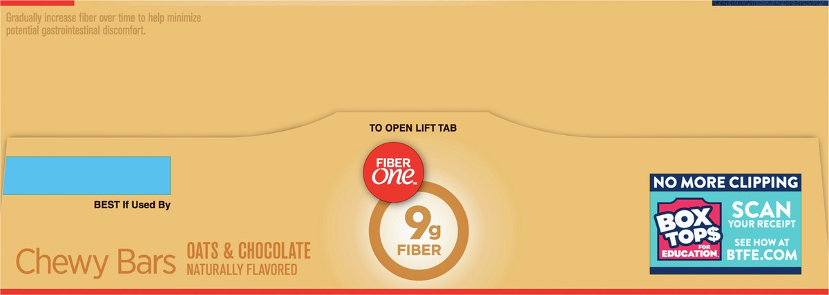 slide 9 of 9, Fiber One Chewy Bars, Oats & Chocolate, Fiber Snacks, Mega Pack, 15 ct, 15 ct