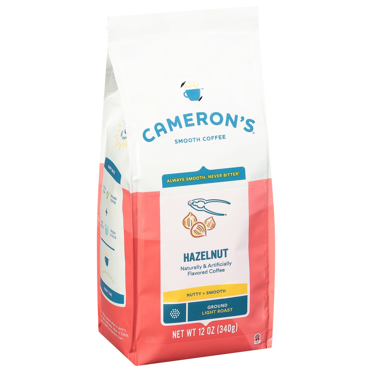 slide 7 of 10, Cameron's Ground Light Roast Hazelnut Coffee - 12 oz, 12 oz
