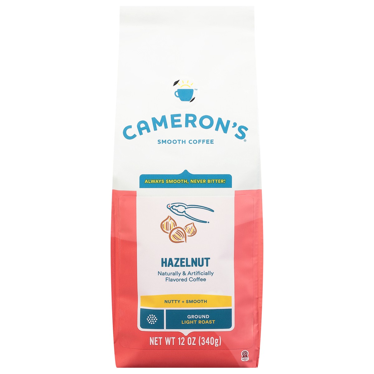 slide 6 of 10, Cameron's Ground Light Roast Hazelnut Coffee - 12 oz, 12 oz